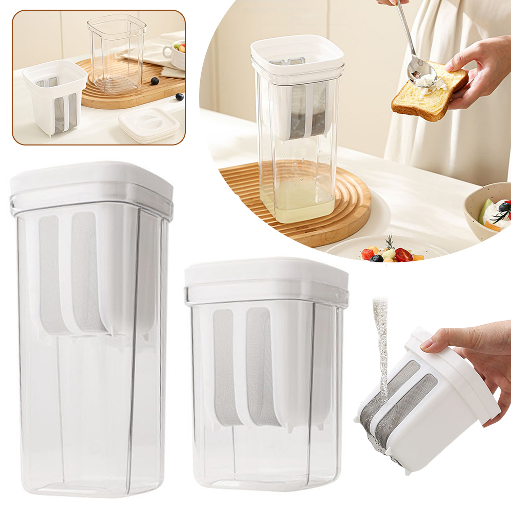 2-in-1-Sieb für griechischen J – Food Storage With Dividers Bewertung und Preis