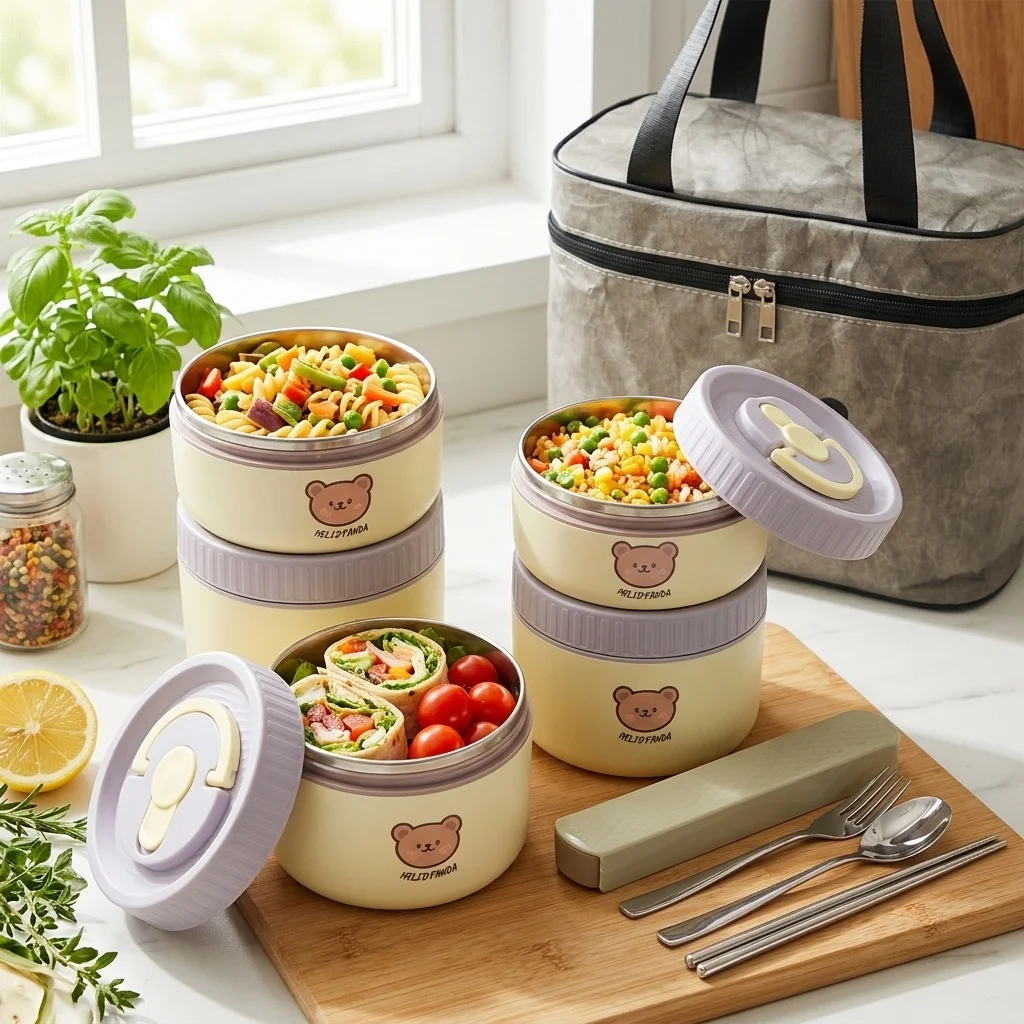 304 Edelstahl Thermische Lunch – Food Storage Oven Safe Bewertung und Preis